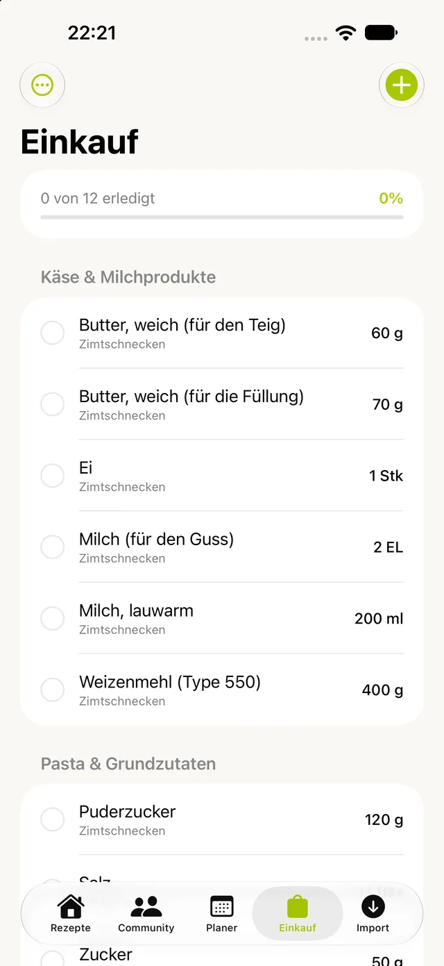 Cookiza! – Organiza tu compra.